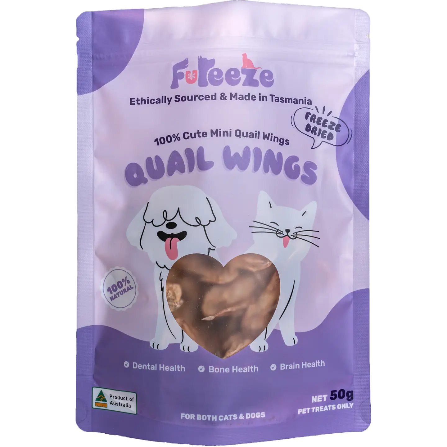 Freeze Dried Quail Wings image 0