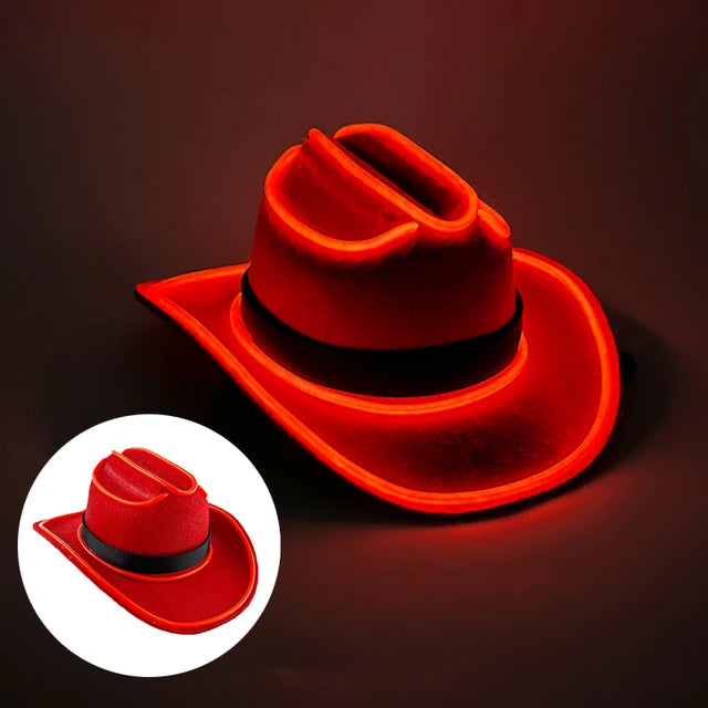 Light 'Em Up Cowboy Hat! image 4
