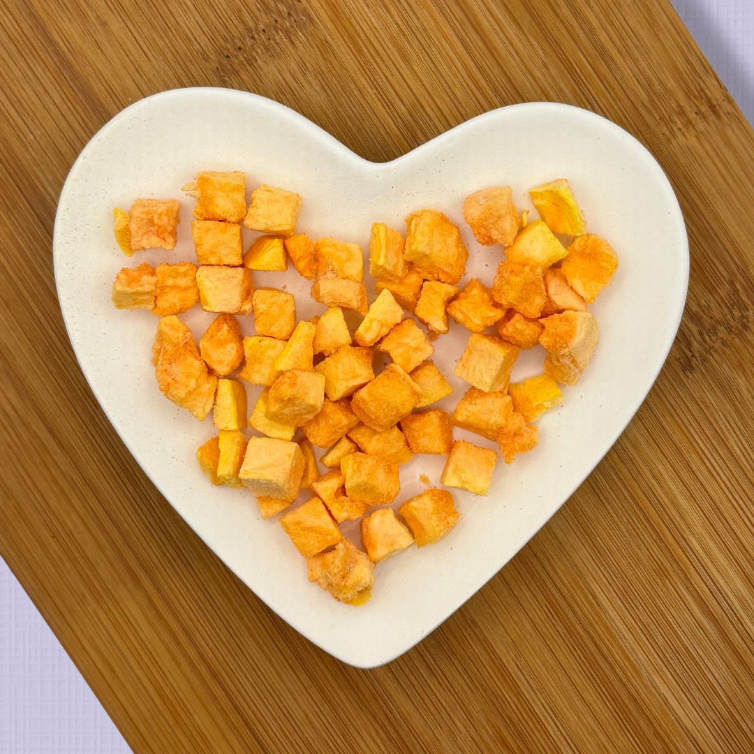 Freeze Dried Papaya Cubes