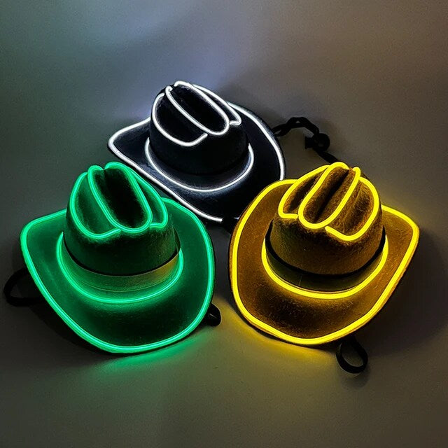 Light 'Em Up Cowboy Hat! image 2