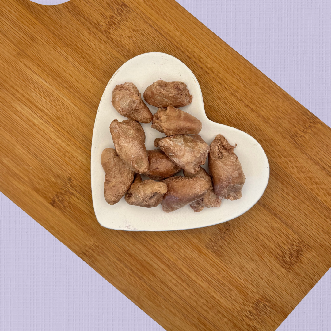 Freeze Dried Chicken Hearts