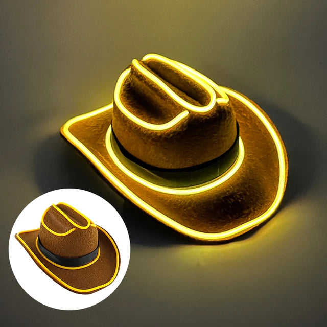 Light 'Em Up Cowboy Hat! image 6