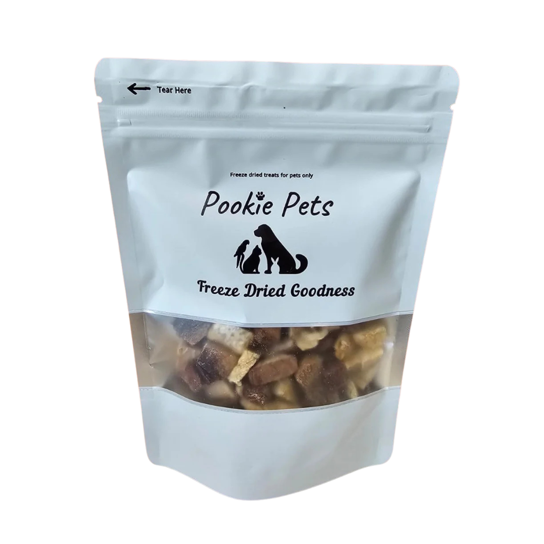 Freeze Dried Fish Medley (Salmon, Tuna, Snapper and Barramundi) image 0