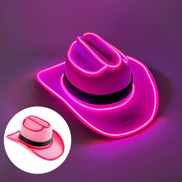 Light 'Em Up Cowboy Hat! image 3
