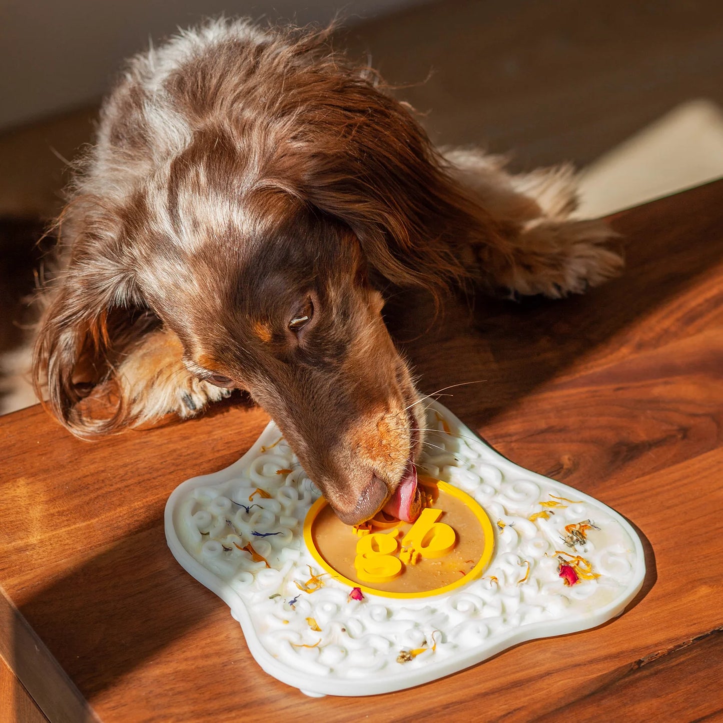 Sunny Side Up Egg Lick Mat