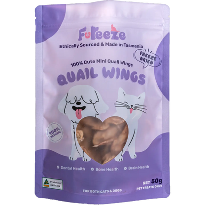 Freeze Dried Quail Wings image 0