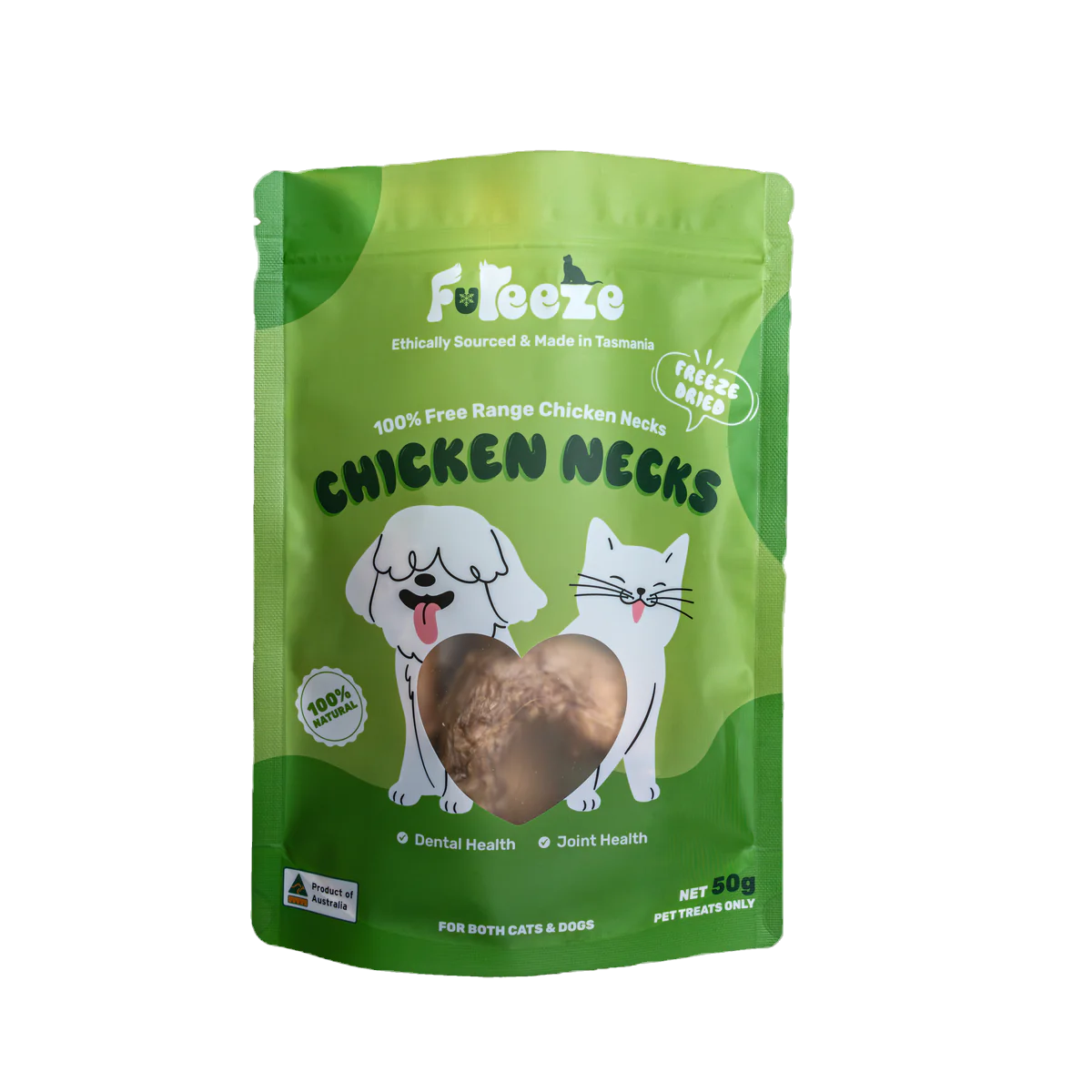 Freeze Dried Free Range Chicken Necks image 0