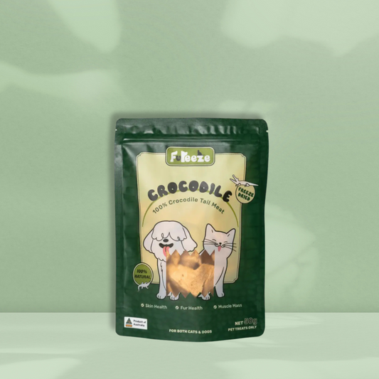 Freeze Dried Crocodile Bites