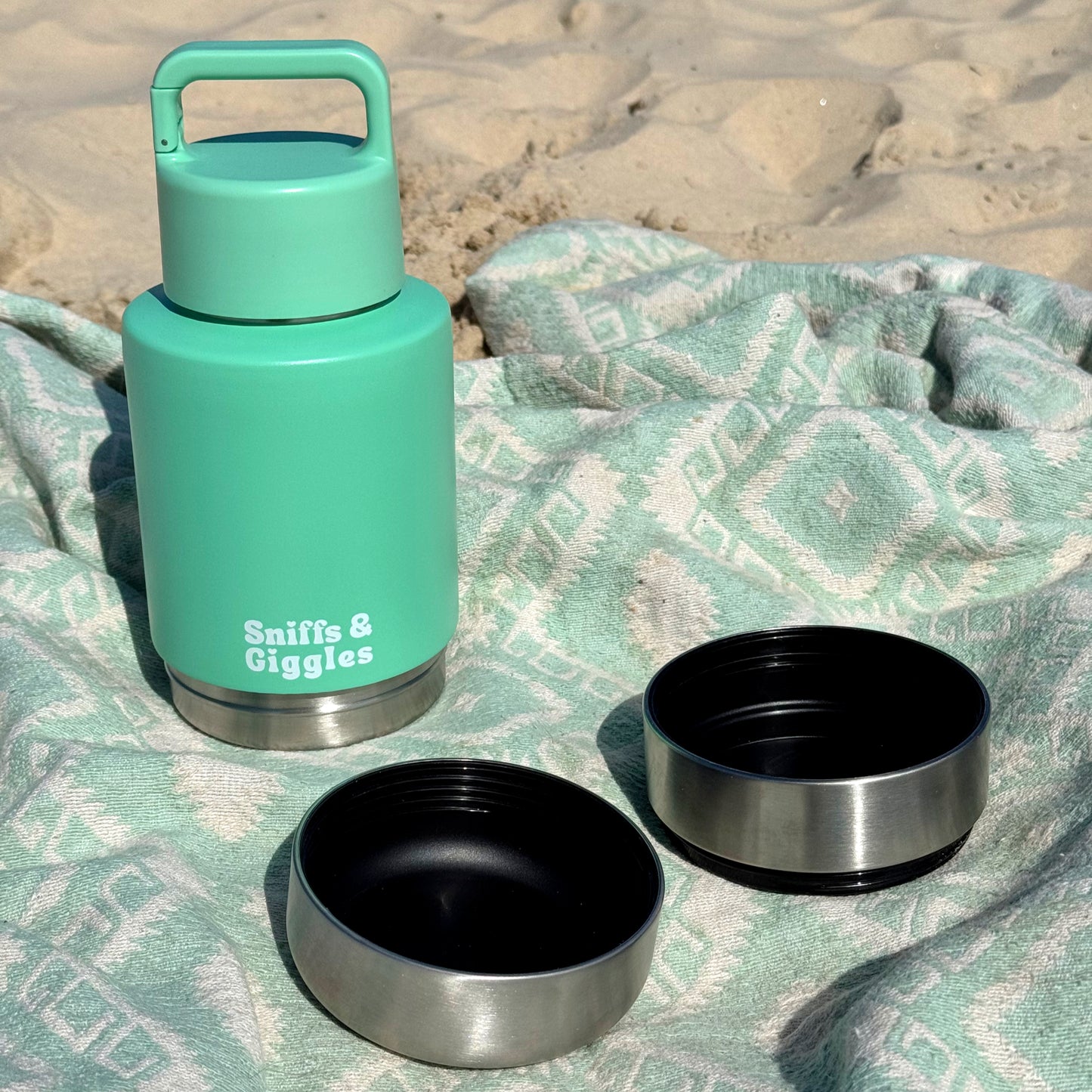 Walkabout Water Bottle - Jade Vine (Mint/Teal) image 3