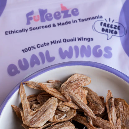 Freeze Dried Quail Wings image 3