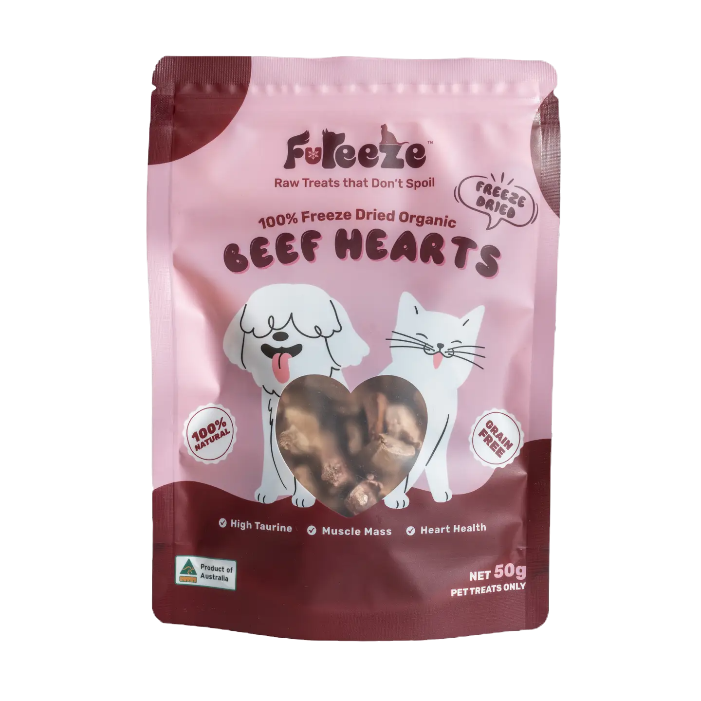 Freeze Dried Organic Beef Heart image 0