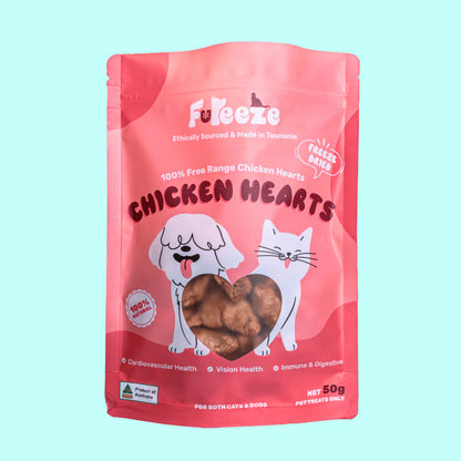 Freeze Dried Chicken Hearts image 6