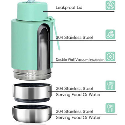 Walkabout Water Bottle - Dahlia (Black) image 3