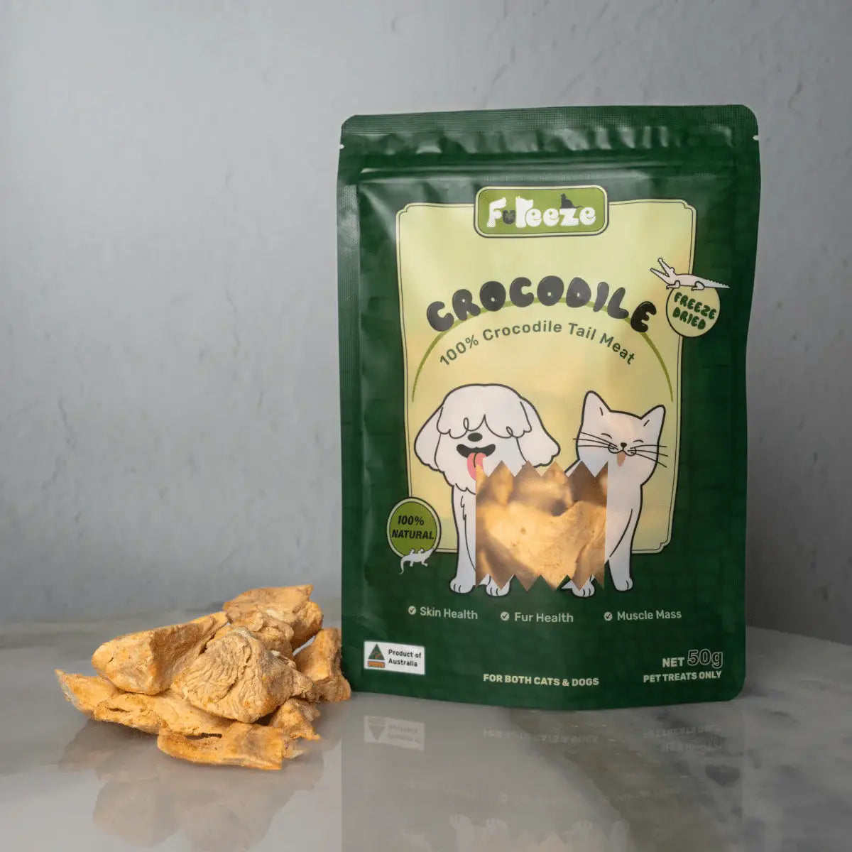 Freeze Dried Crocodile Bites image 2