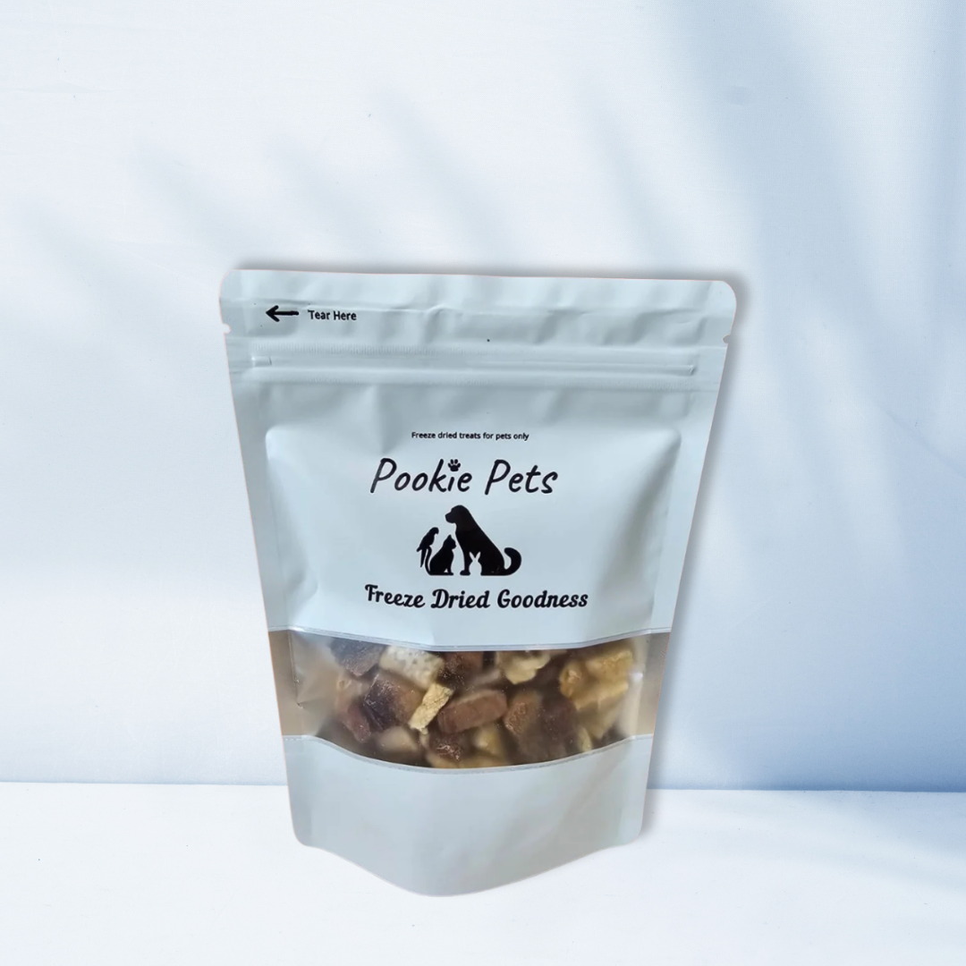 Freeze Dried Fish Medley (Salmon, Tuna, Snapper and Barramundi)