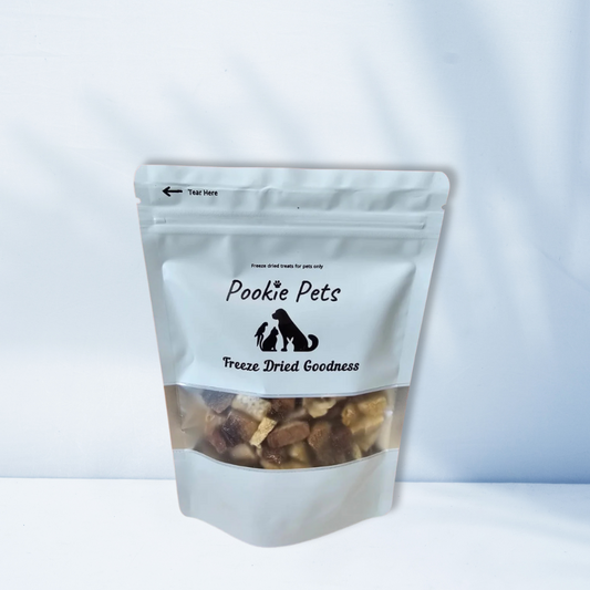 Freeze Dried Fish Medley (Salmon, Tuna, Snapper and Barramundi)