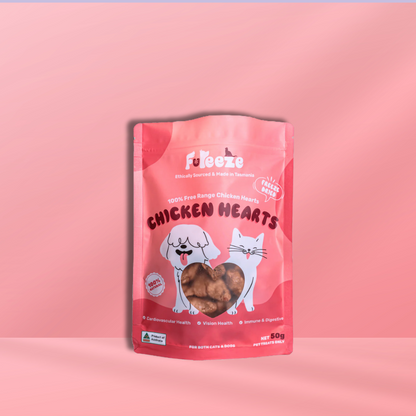 Fureeze Chicken Hearts
