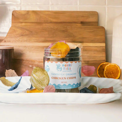 Pawfectly Crunchy Chicken Chips