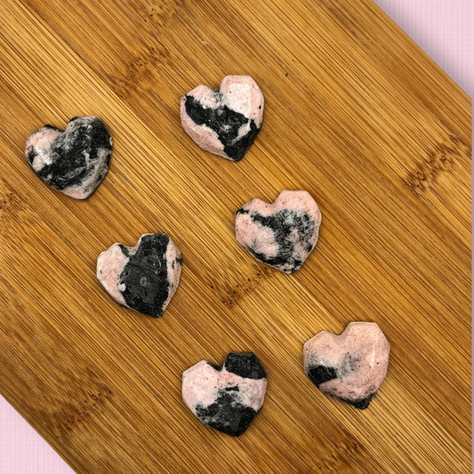 Tie Dye Heart Bites (Barra & Charcoal)