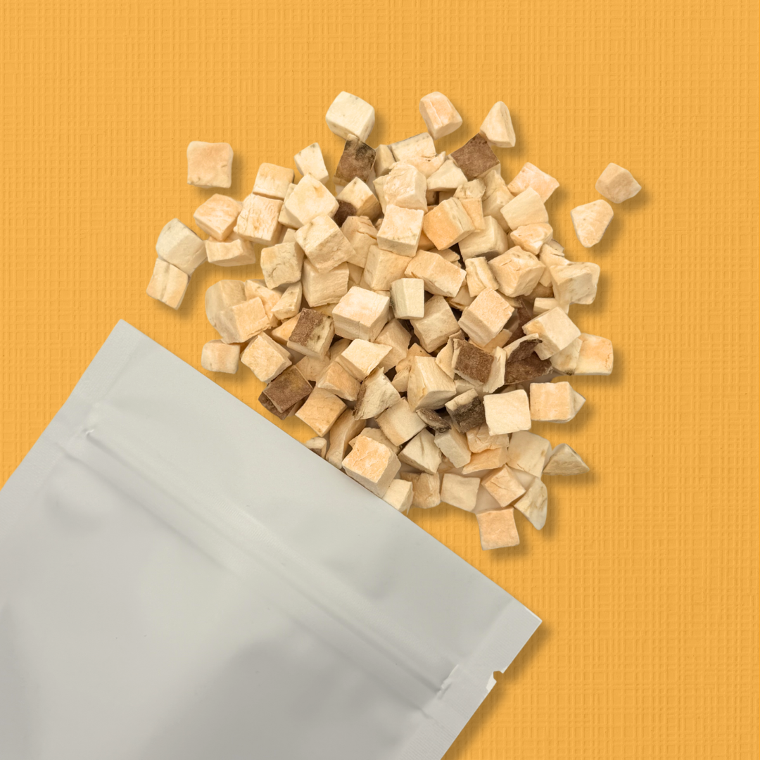 Freeze Dried Sweet Potato Cubes