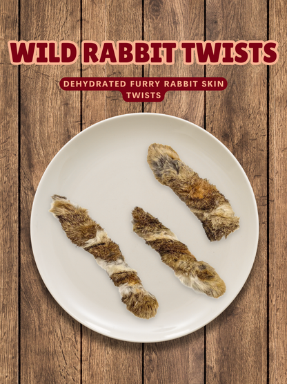 Furry Wild Rabbit Skin Twists