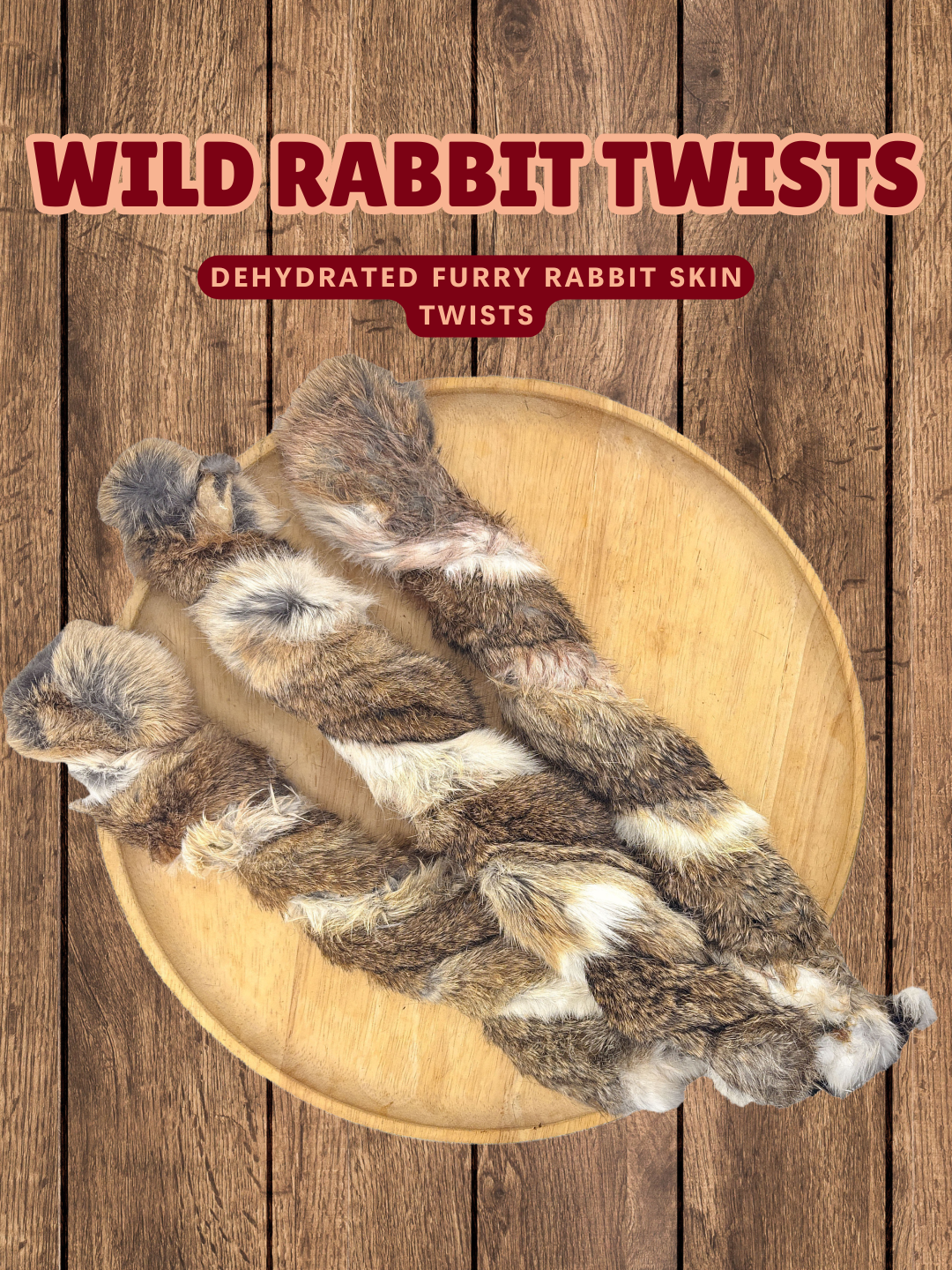Furry Wild Rabbit Skin Twists