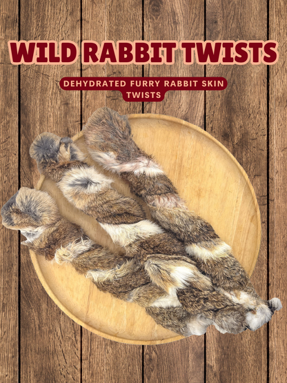Furry Wild Rabbit Skin Twists