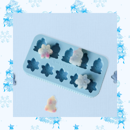 Penguin + Snowflake Mold