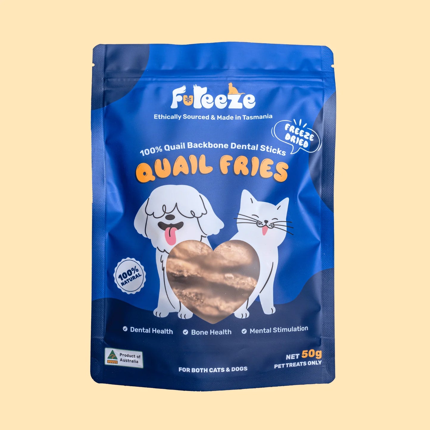 Freeze Dried Quail Backbone image 5