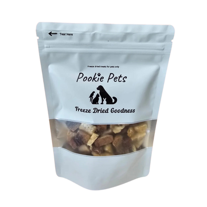 Freeze Dried Fish Medley (Salmon, Tuna, Snapper and Barramundi) image 0